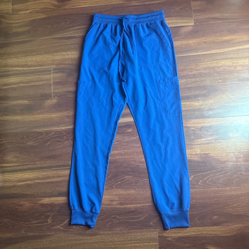 SCRUBAID Royal Blue Bottom Pants Size Medium